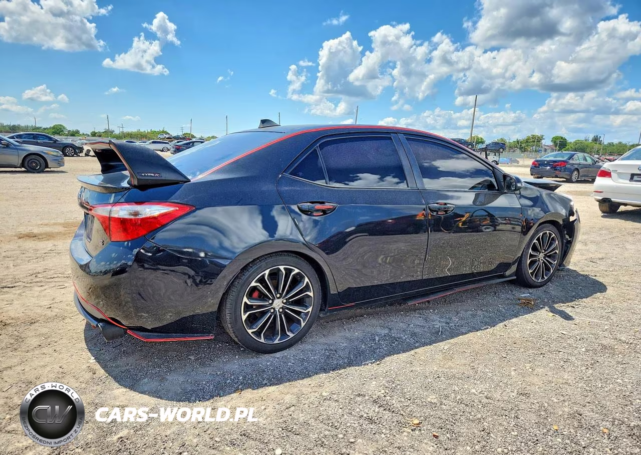 2016 Toyota Corolla S Plus VIN:2T1BURHE1GC566993 - 3