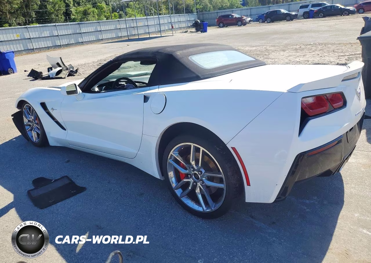 2016 Chevrolet Corvette Stingray 2Lt VIN:1G1YD3D75G5117871 - 2