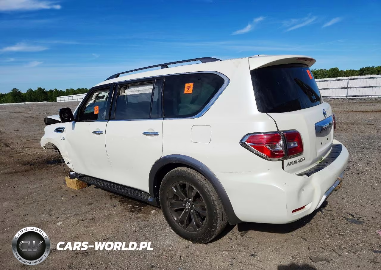 2017 Nissan Armada Platinum VIN:JN8AY2NE9H9708238 - 2