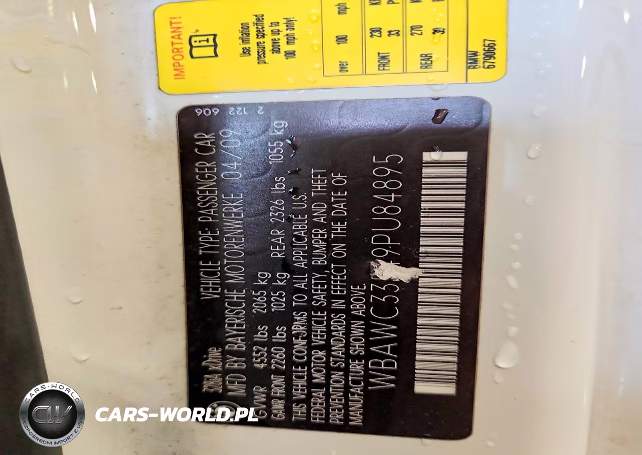 2009 BMW 328 Xi VIN:WBAWC33549PU84895 - 12
