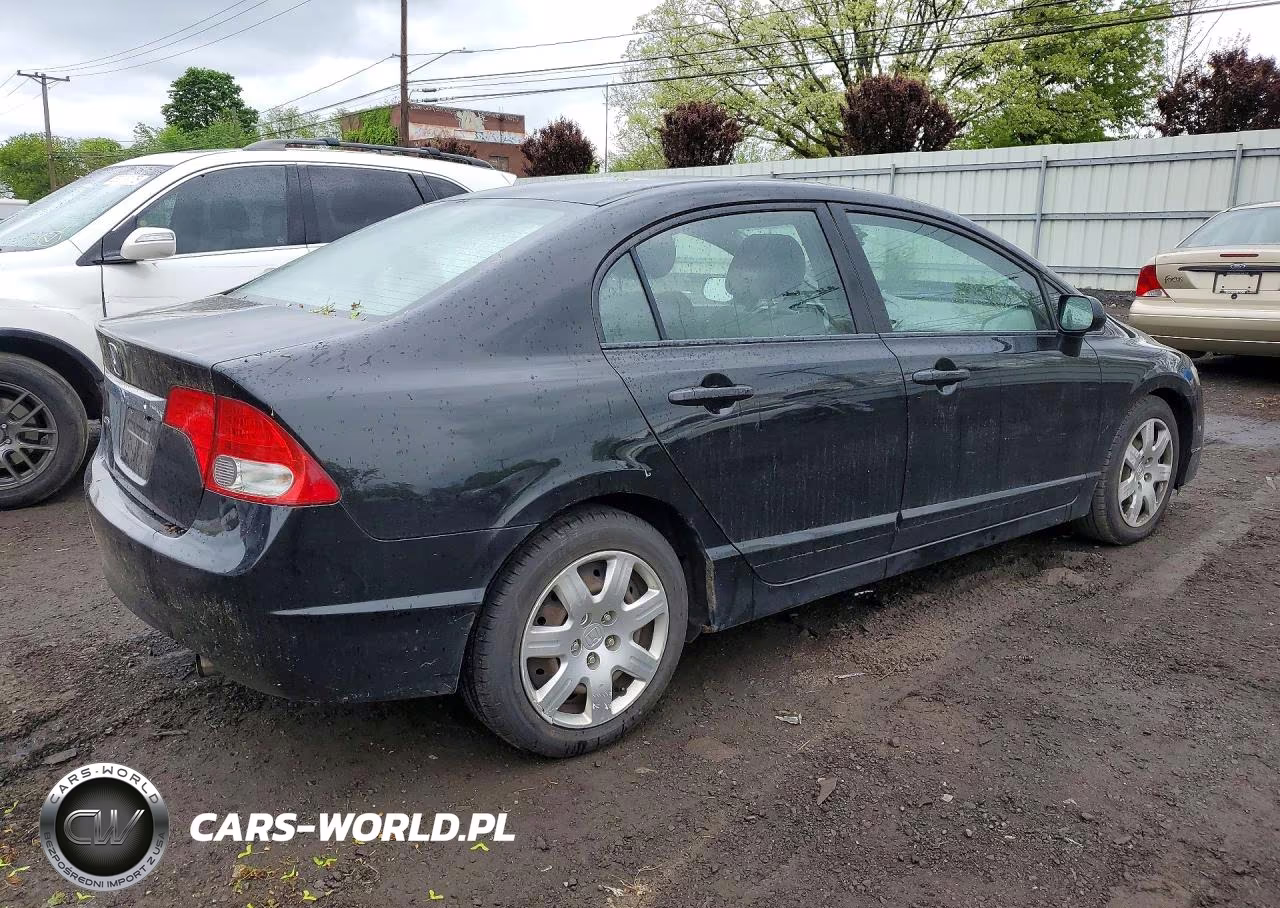 2009 Honda Civic Lx VIN:2HGFA16569H542150 - 3