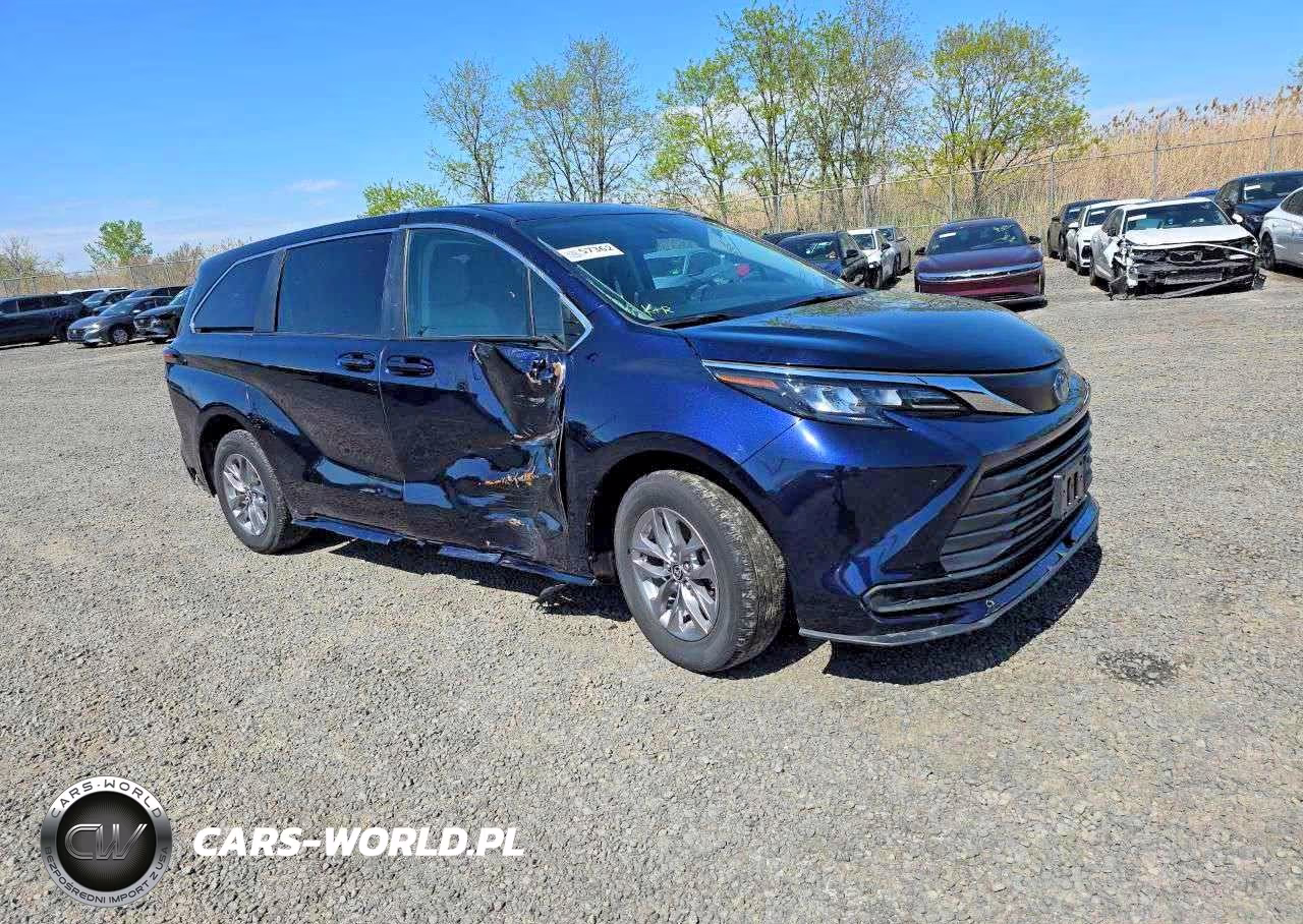 2024 Toyota Sienna Le VIN:5TDKSKFC5RS136232 - 3