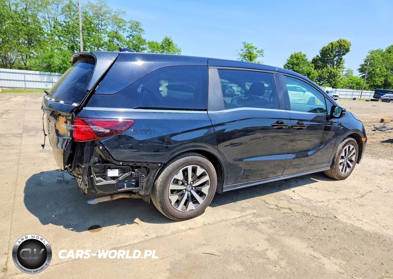 2025 Honda Odyssey Exl VIN:5FNRL6H67SB065524 - 3
