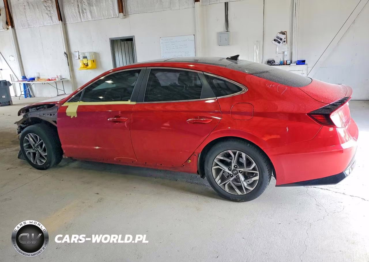 2021 Hyundai Sonata Sel VIN:5NPEF4JA6MH118212 - 2