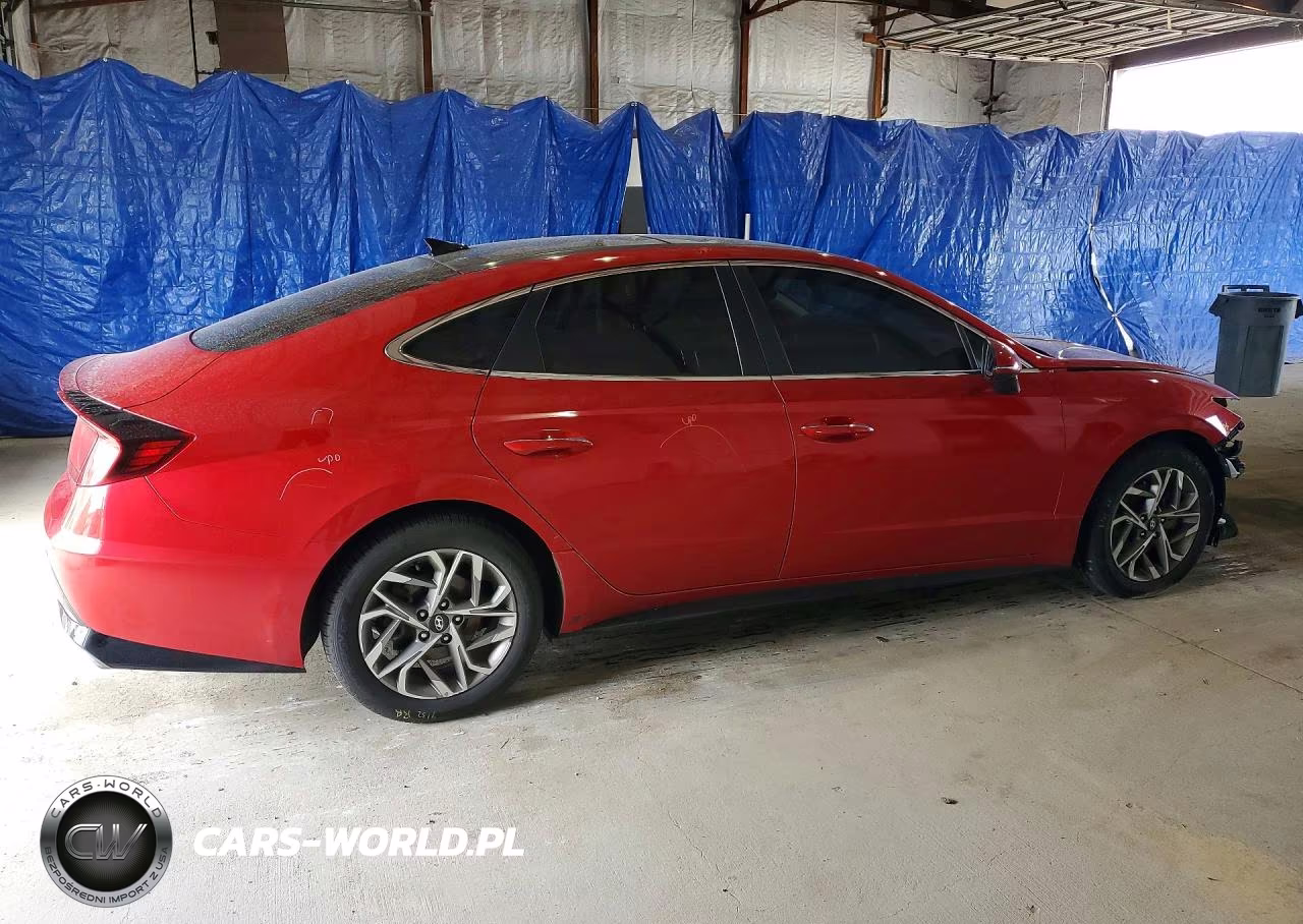 2021 Hyundai Sonata Sel VIN:5NPEF4JA6MH118212 - 3