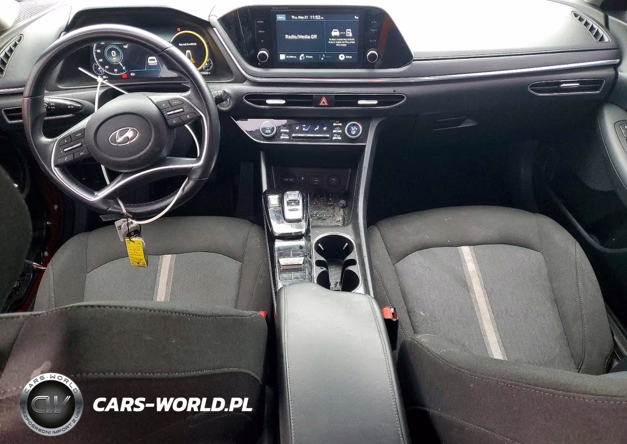 2021 Hyundai Sonata Sel VIN:5NPEF4JA6MH118212 - 8