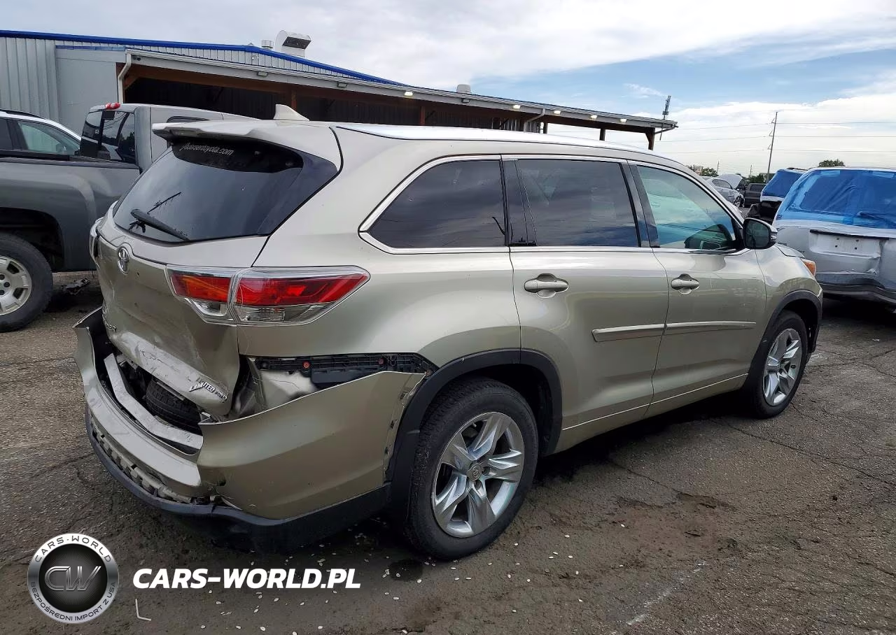 2015 Toyota Highlander Limited VIN:5TDDKRFH9FS208137 - 3