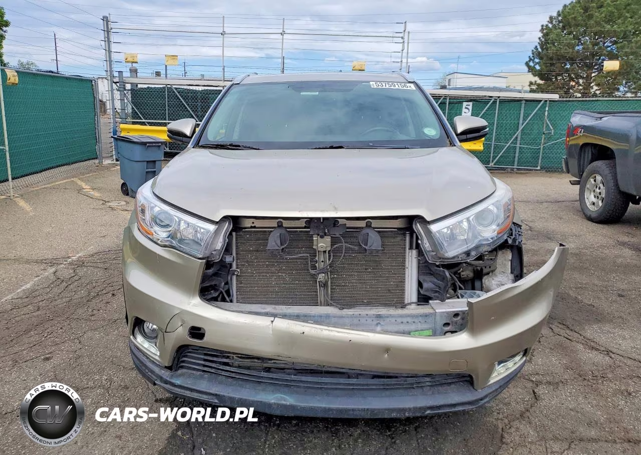 2015 Toyota Highlander Limited VIN:5TDDKRFH9FS208137 - 5