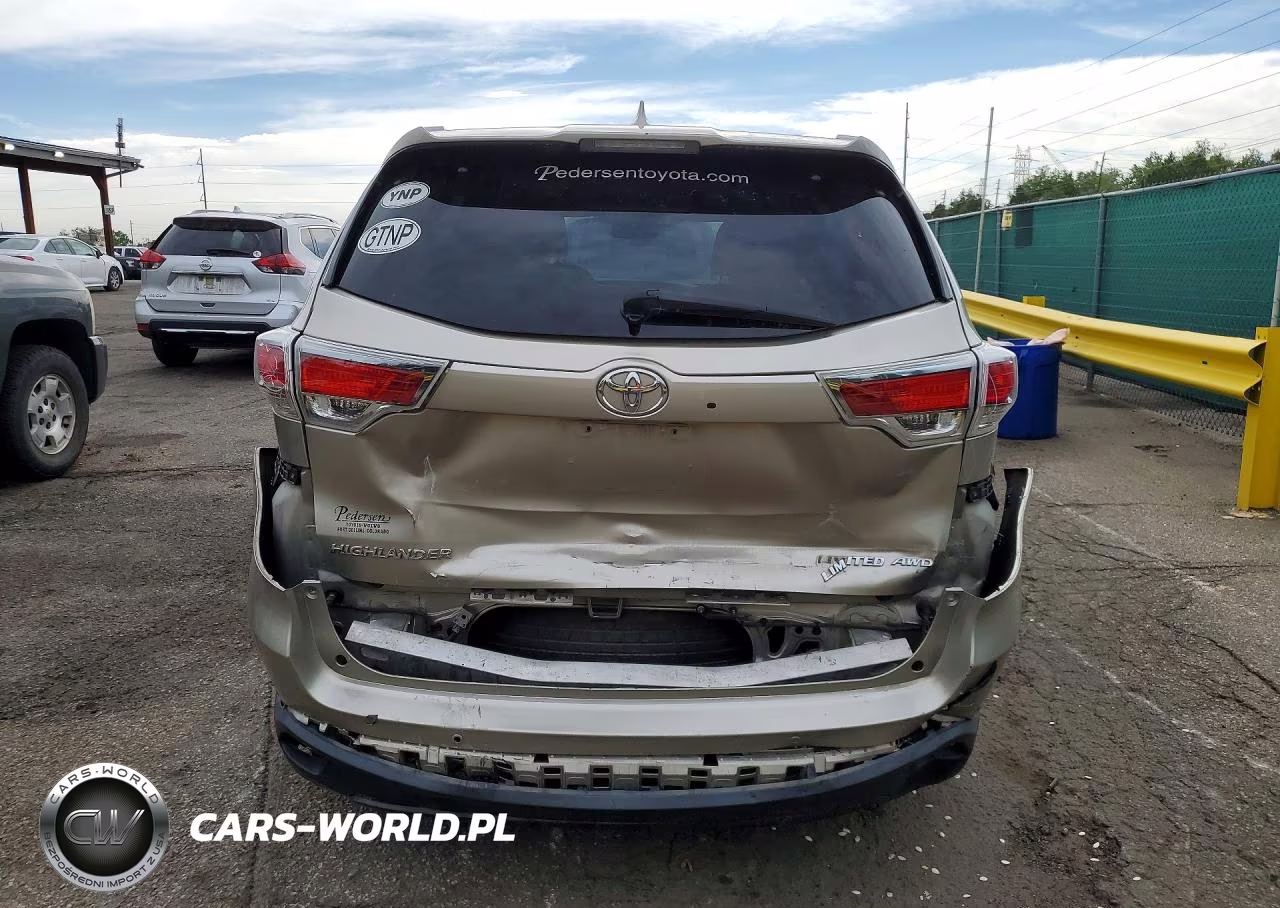 2015 Toyota Highlander Limited VIN:5TDDKRFH9FS208137 - 6