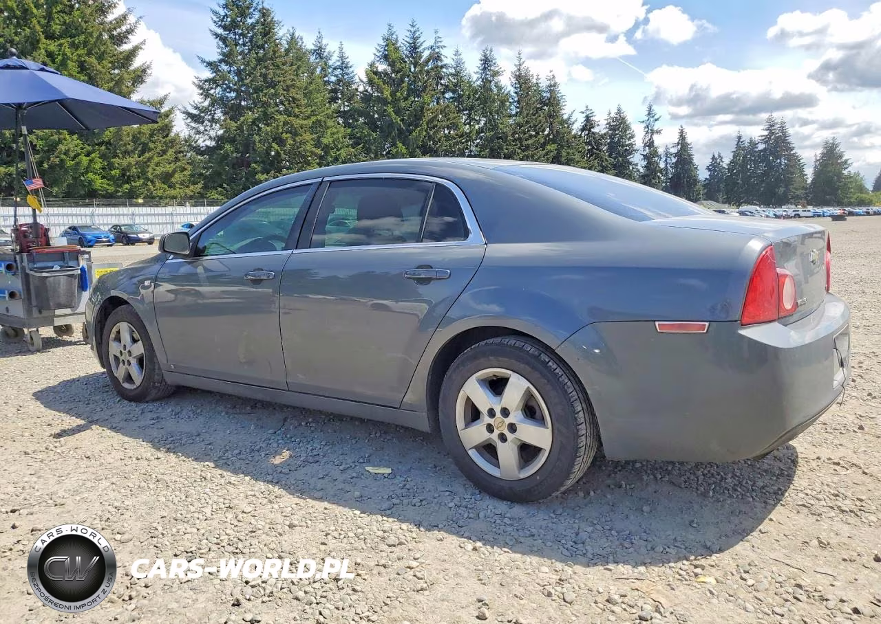 2008 Chevrolet Malibu Ls VIN:1G1ZG57B284262428 - 2