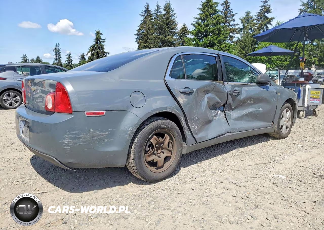 2008 Chevrolet Malibu Ls VIN:1G1ZG57B284262428 - 3