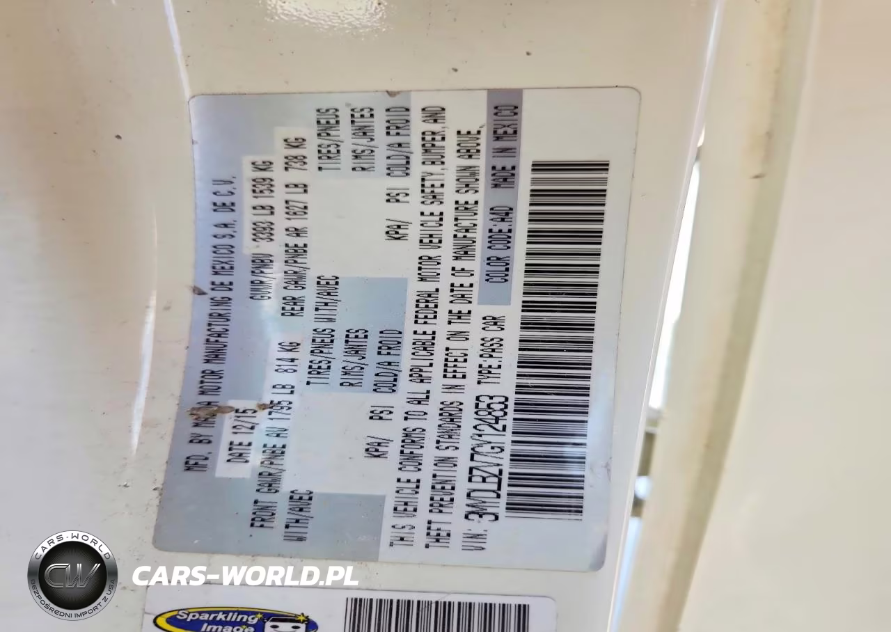 2016 Scion Ia Base VIN:3MYDLBZV7GY124853 - 12
