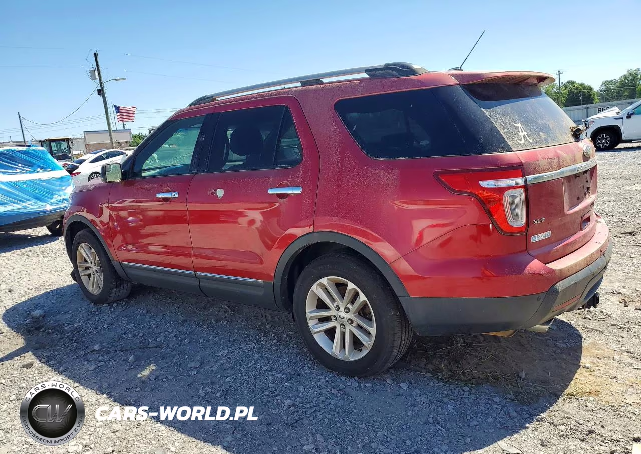 2012 Ford Explorer Xlt VIN:1FMHK7D80CGA41662 - 2