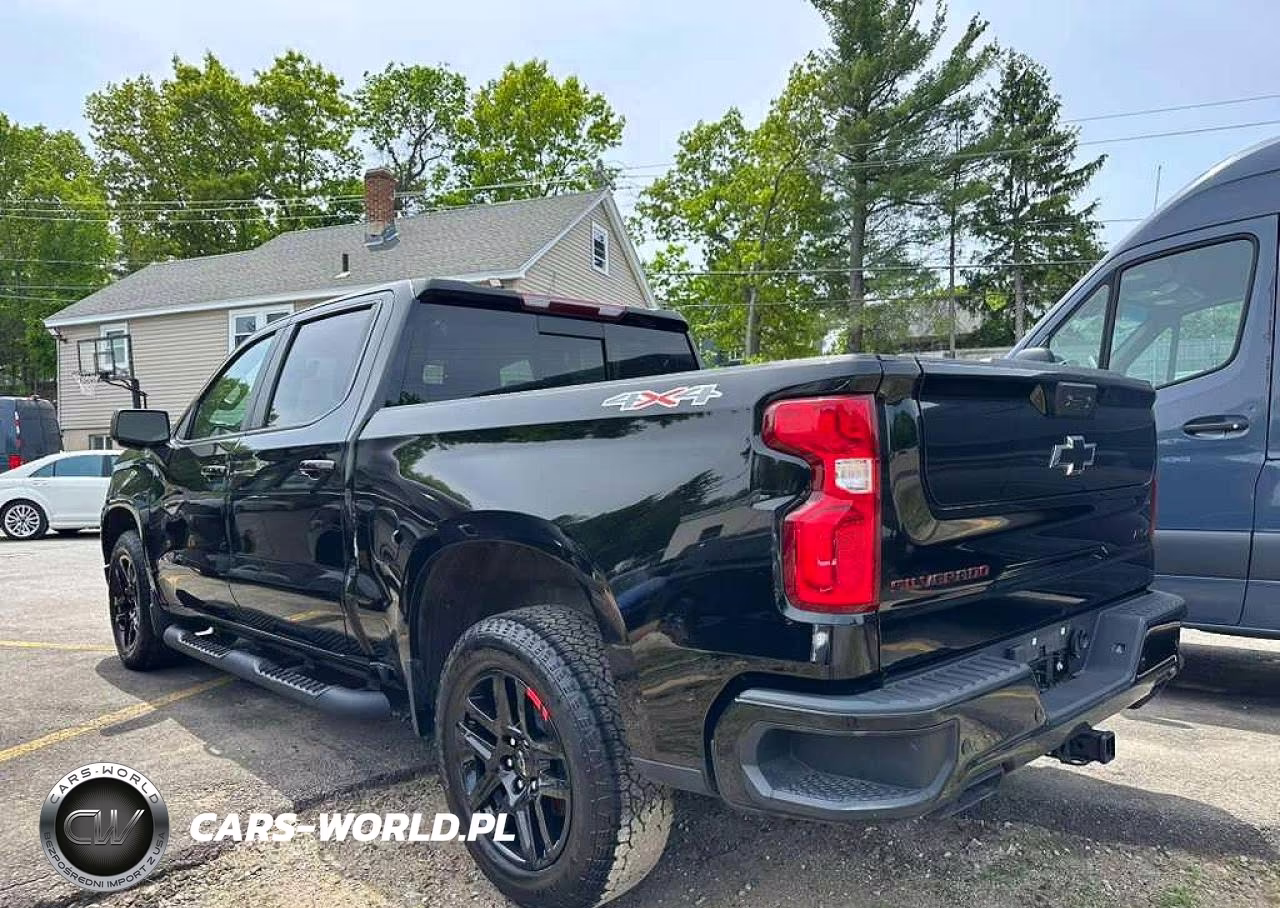 2022 Chevrolet Silverado K1500 Rst VIN:1GCUDEET5NZ575509 - 2