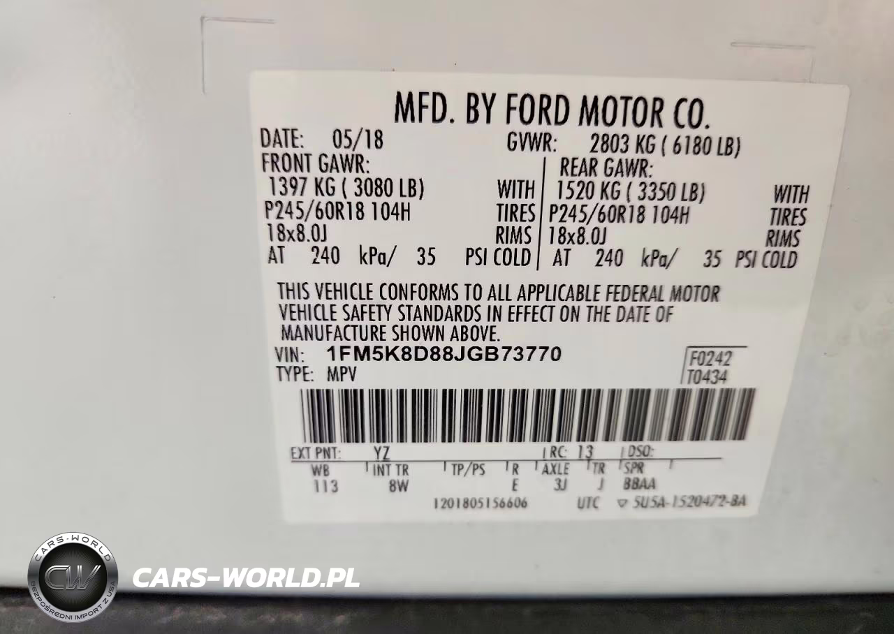 2018 Ford Explorer Xlt VIN:1FM5K8D88JGB73770 - 13
