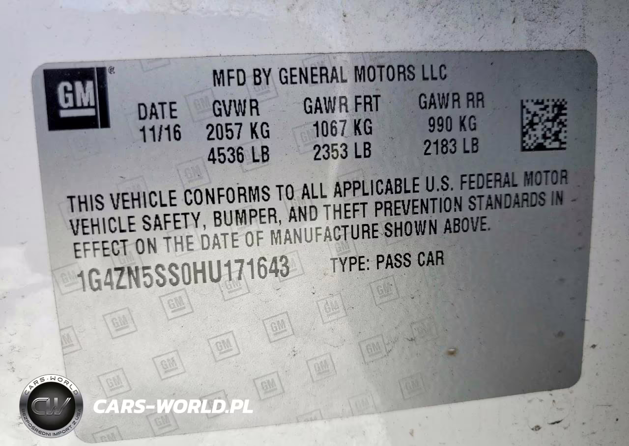 2017 Buick Lacrosse Preferred VIN:1G4ZN5SS0HU171643 - 12