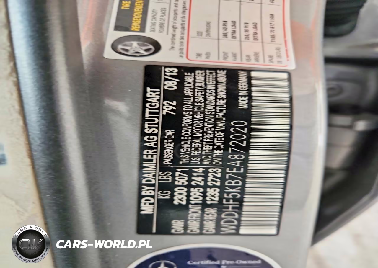 2014 Mercedes-Benz E 350 VIN:WDDHF5KB7EA872020 - 12
