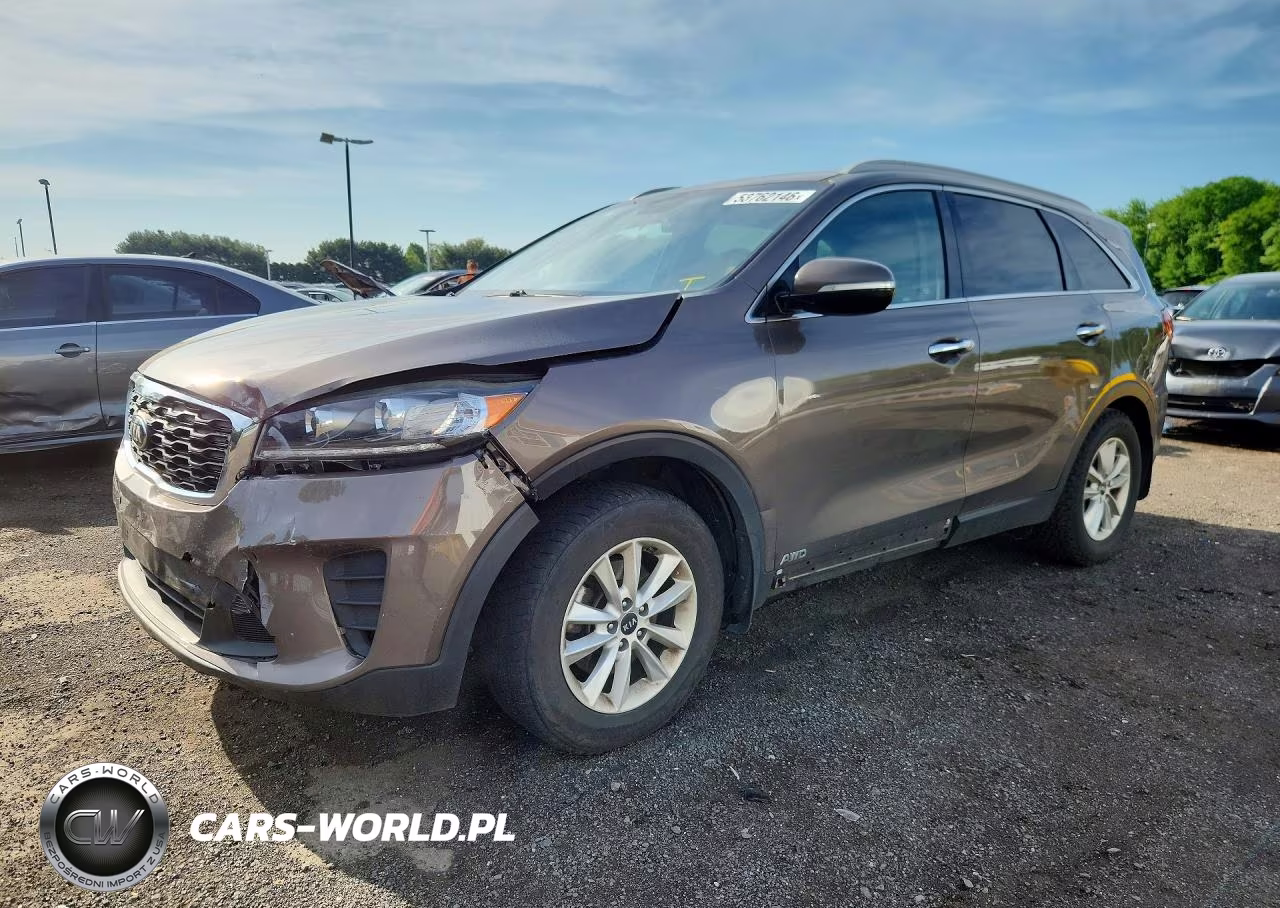 2019 Kia Sorento Lx VIN:5XYPGDA36KG434043 - 1