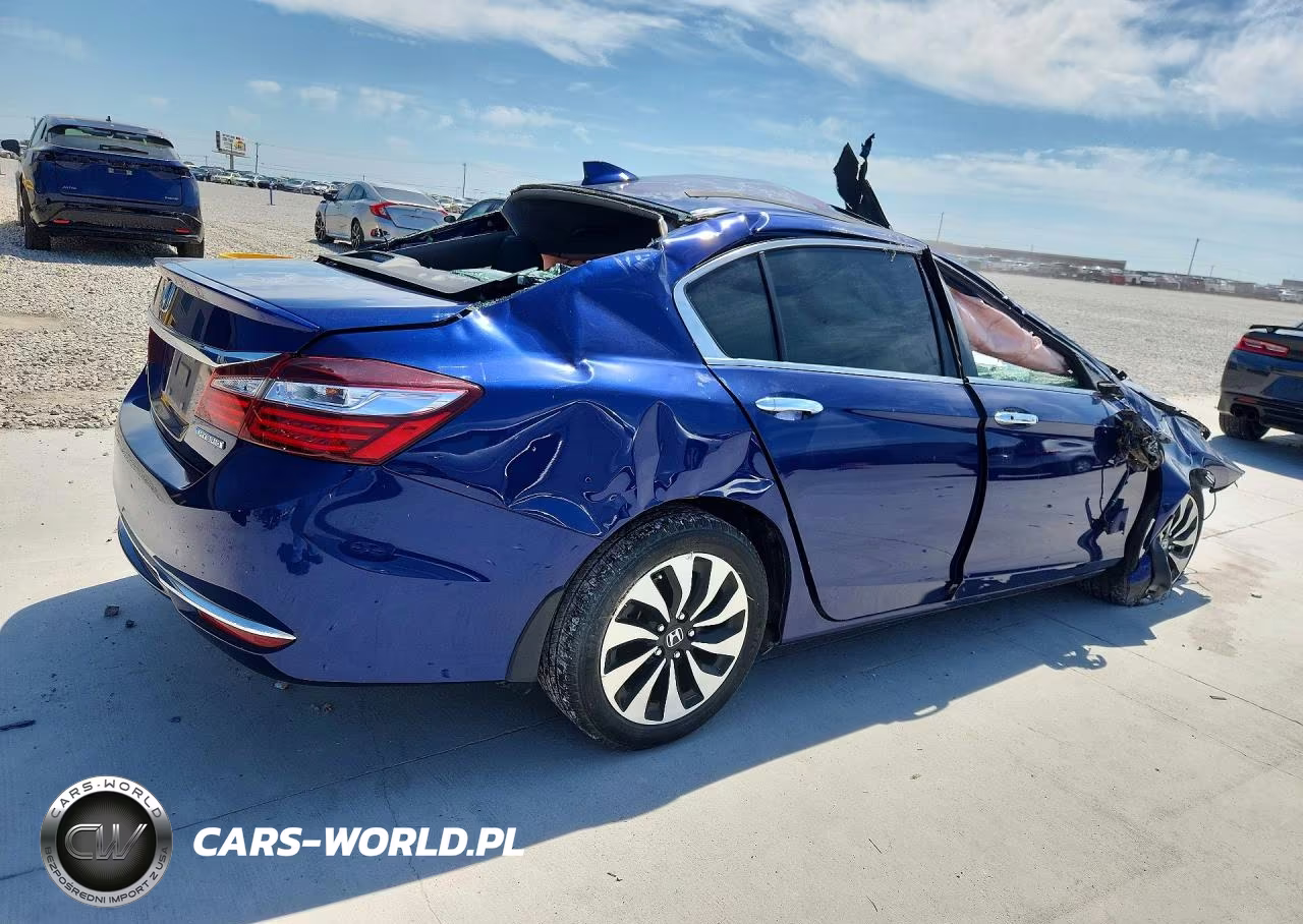 2017 Honda Accord Hybrid Exl VIN:JHMCR6F51HC011901 - 3