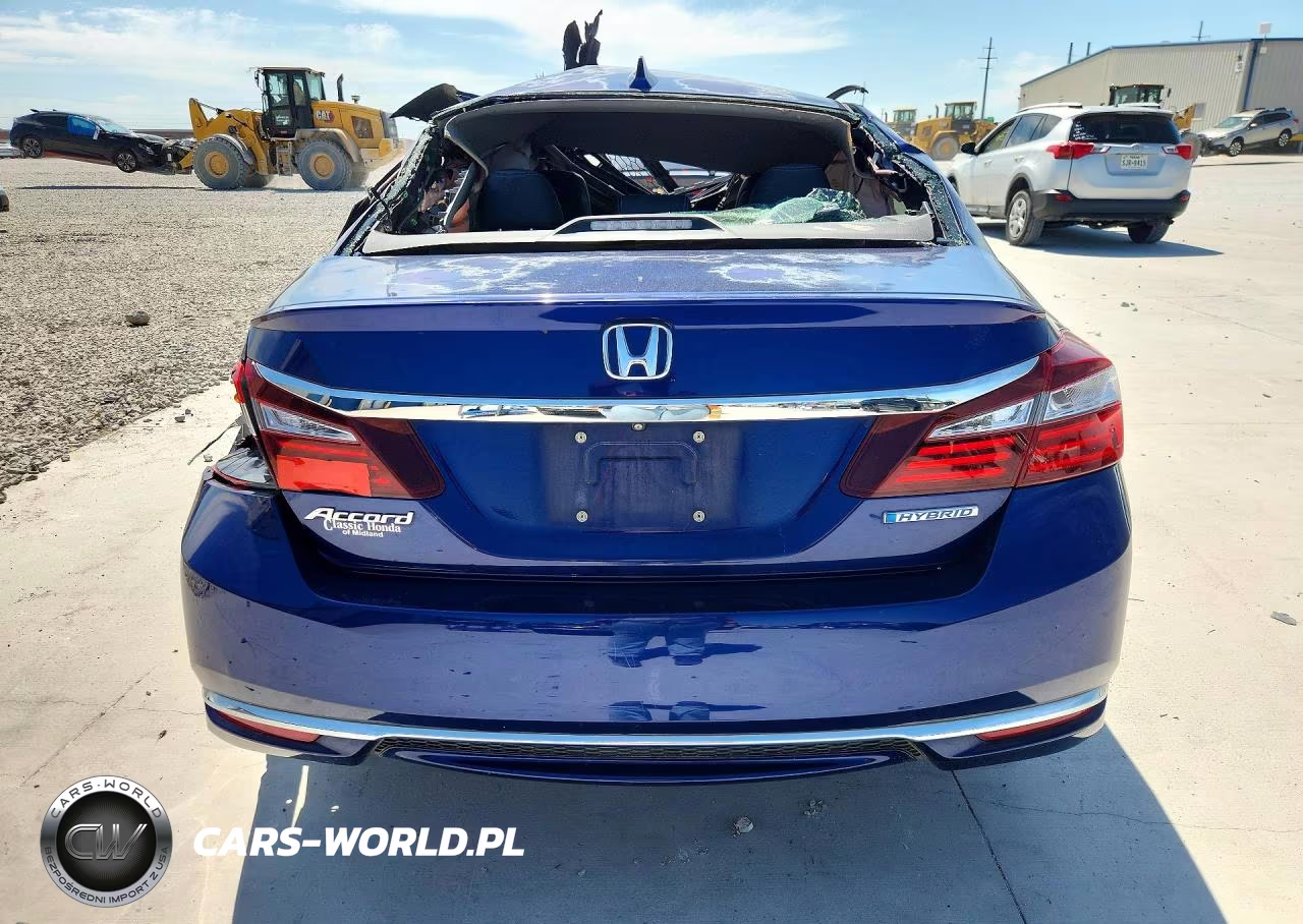 2017 Honda Accord Hybrid Exl VIN:JHMCR6F51HC011901 - 6