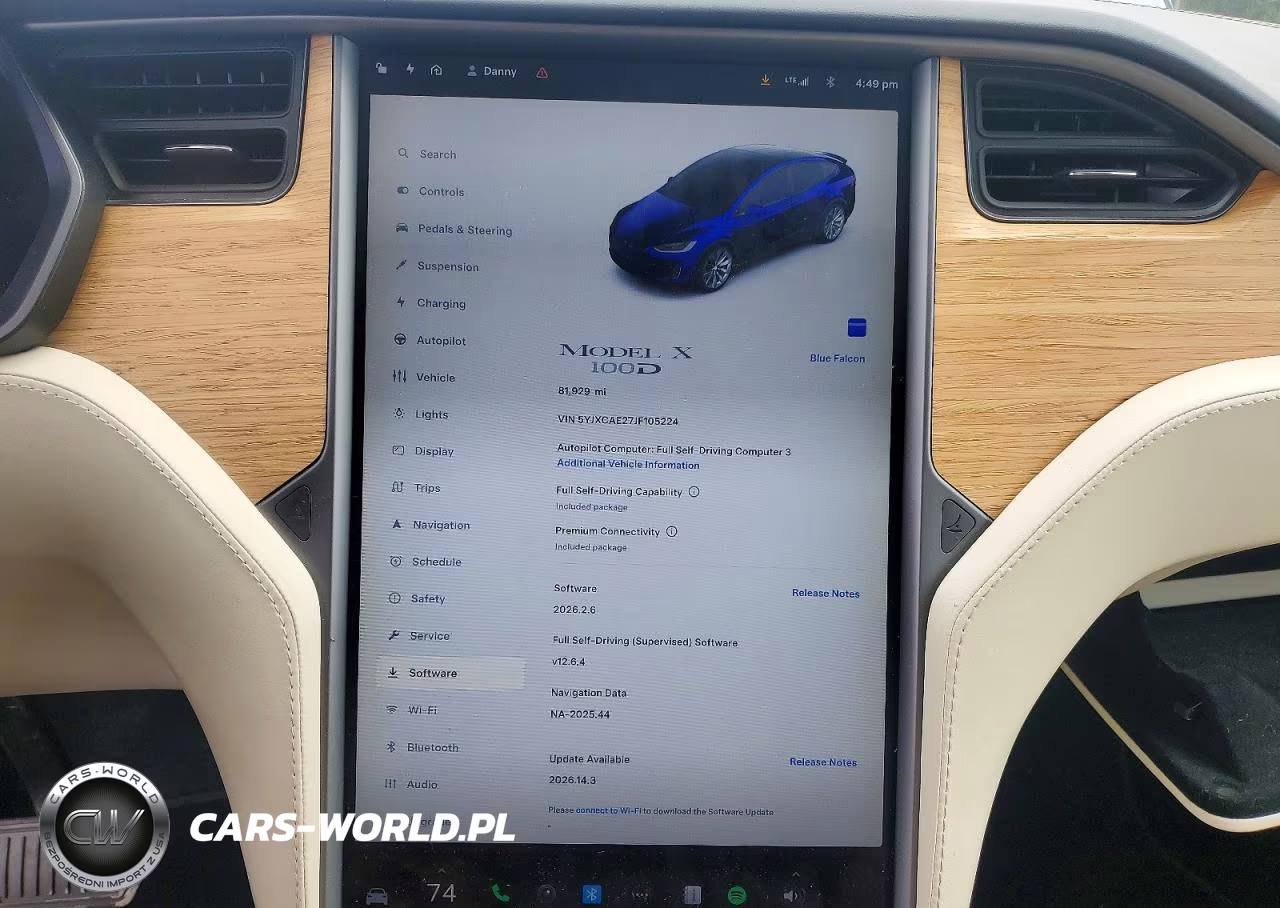 2018 Tesla Model X VIN:5YJXCAE27JF105224 - 9