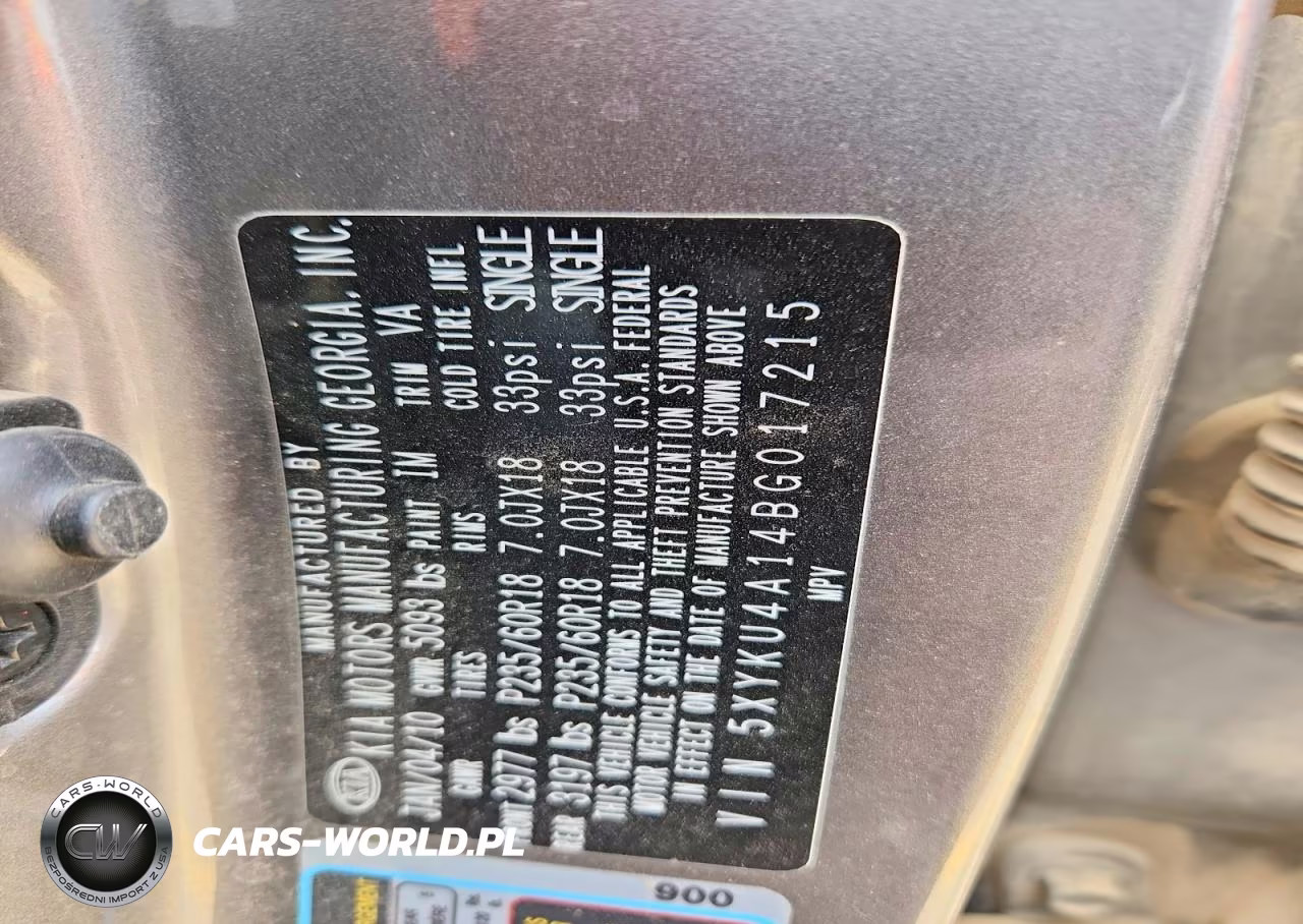 2011 Kia Sorento Ex VIN:5XYKU4A14BG017215 - 13
