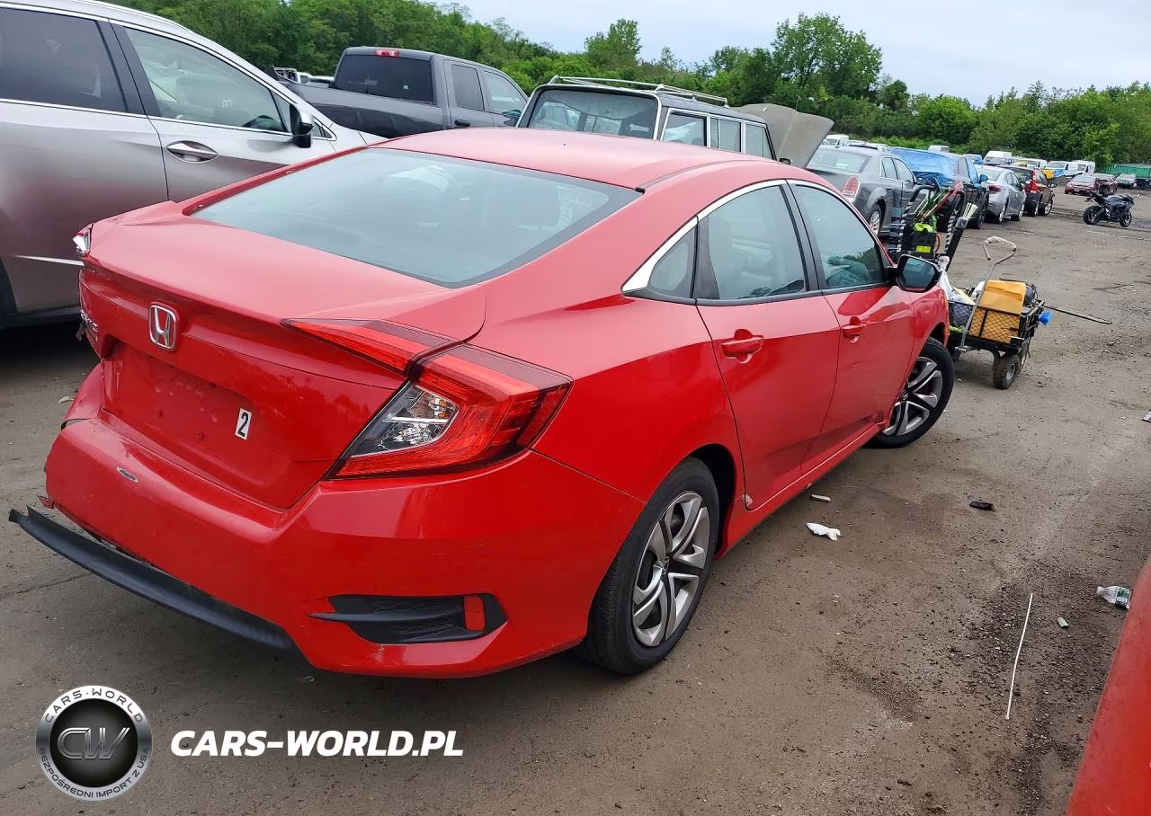2016 Honda Civic Lx VIN:2HGFC2F53GH513881 - 3