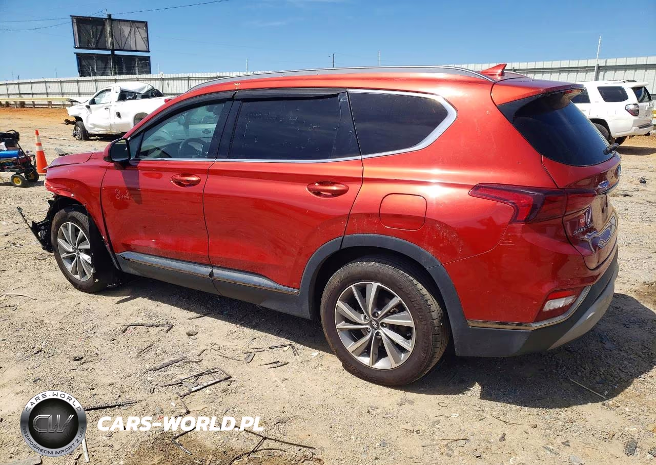 2019 Hyundai Santa Fe Sel Plus 2.4L VIN:5NMS3CAD2KH029151 - 2