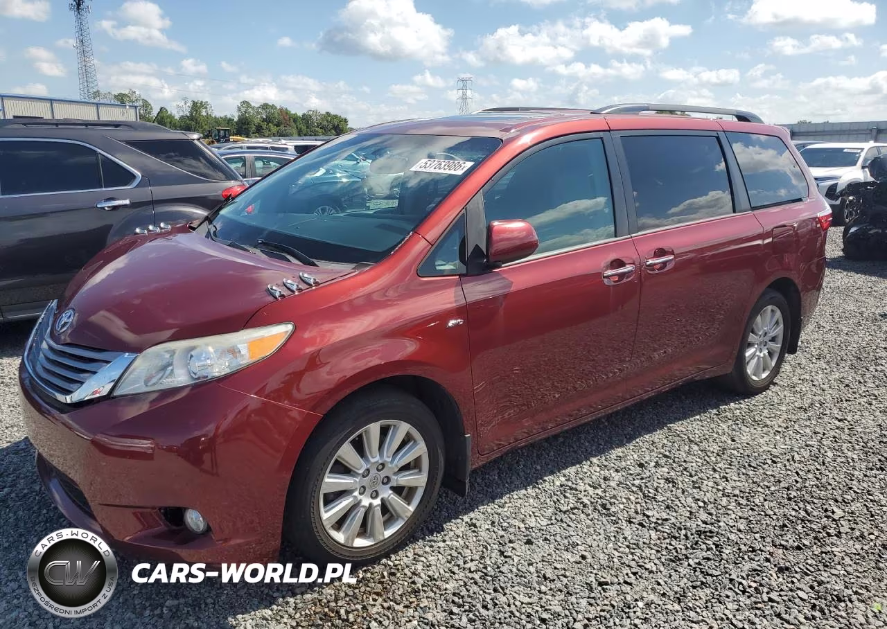 2017 Toyota Sienna Xle Premium 7-Passenger