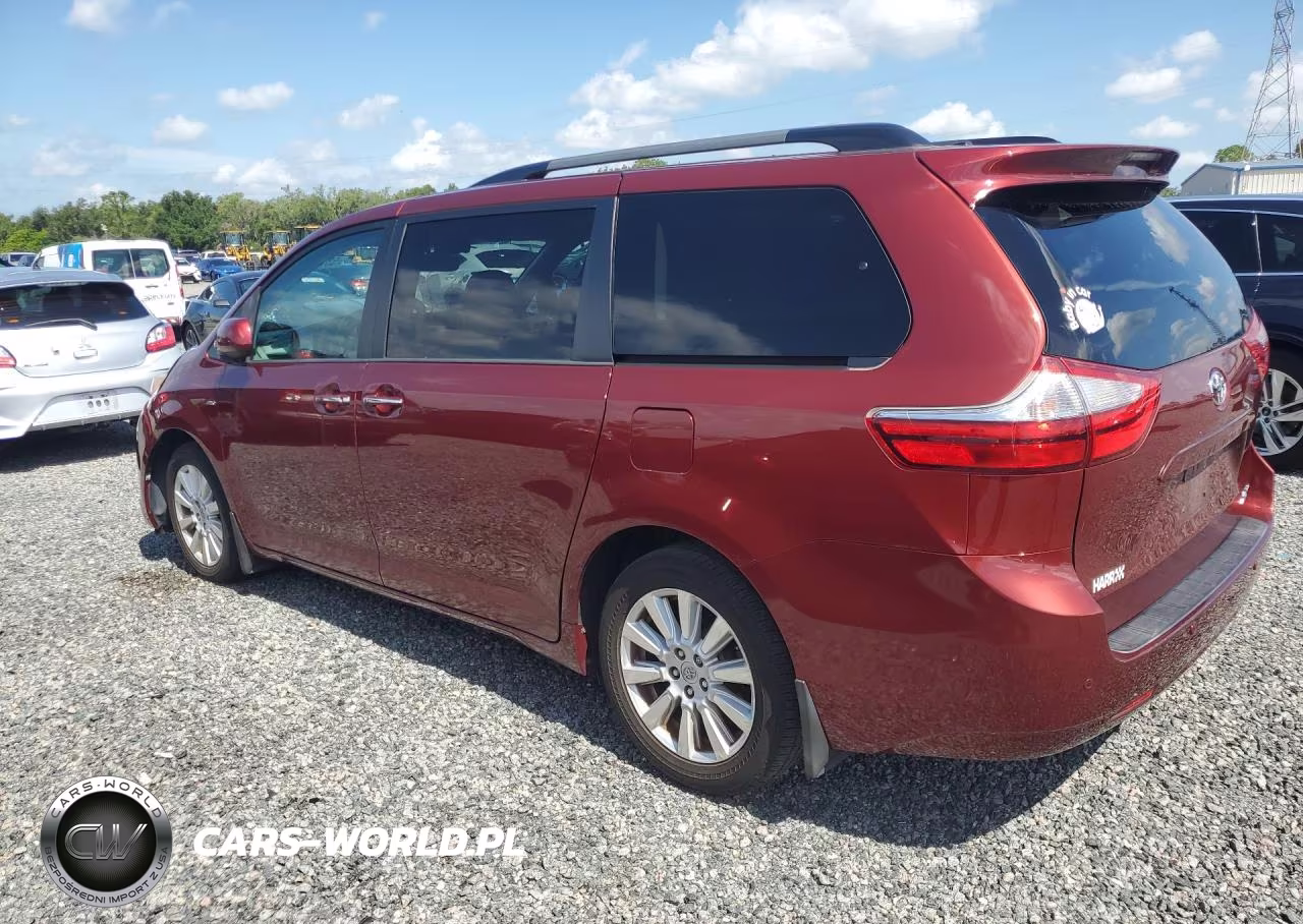 2017 Toyota Sienna Xle Premium 7-Passenger VIN:5TDDZ3DC4HS156774 - 2