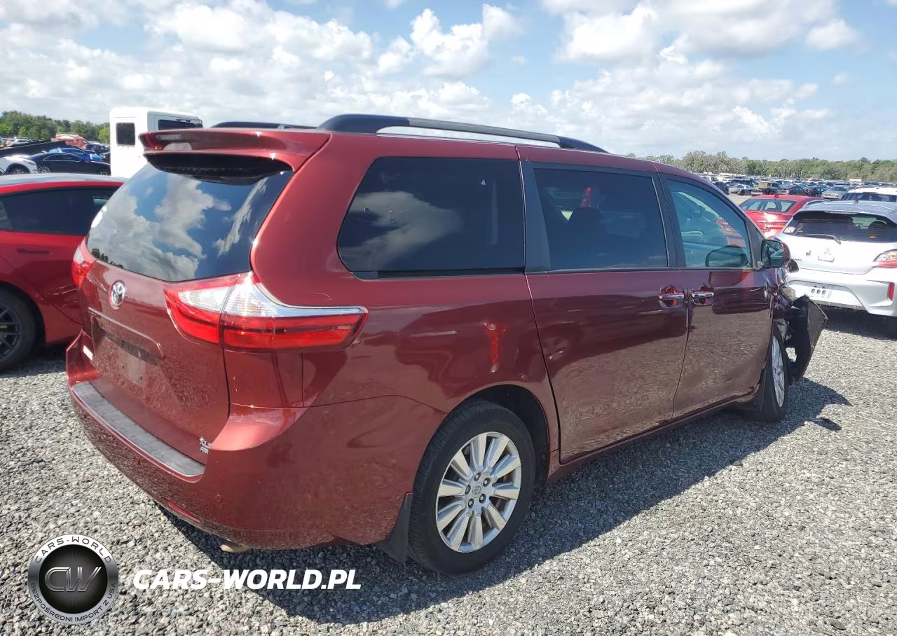 2017 Toyota Sienna Xle Premium 7-Passenger VIN:5TDDZ3DC4HS156774 - 3