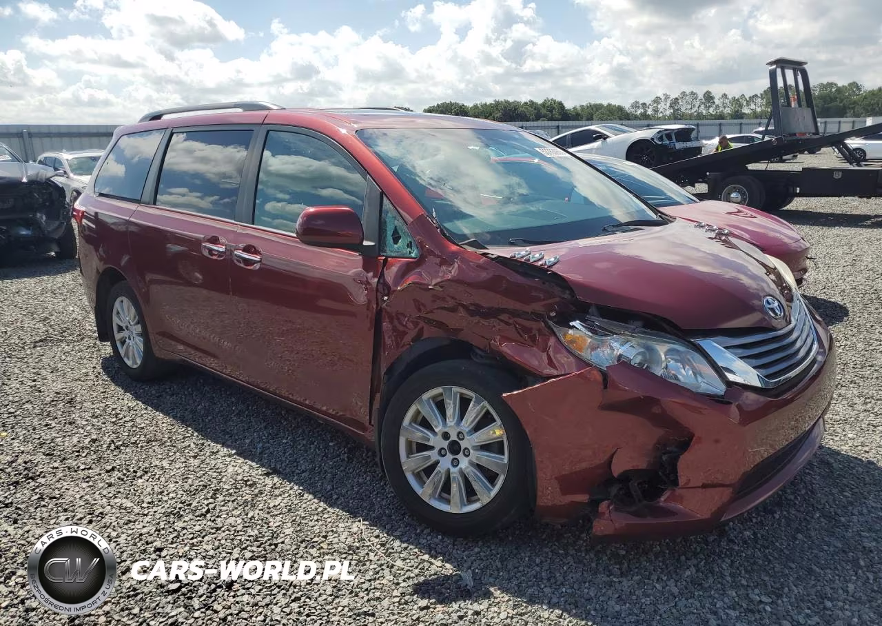 2017 Toyota Sienna Xle Premium 7-Passenger VIN:5TDDZ3DC4HS156774 - 4