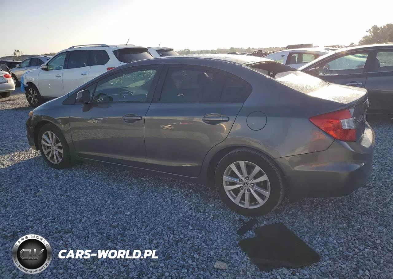 2012 Honda Civic Exl VIN:19XFB2F91CE029010 - 2