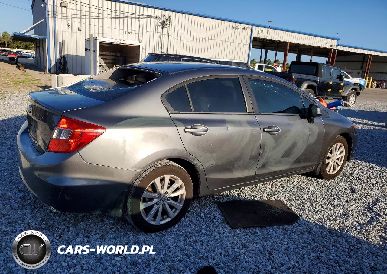 2012 Honda Civic Exl VIN:19XFB2F91CE029010 - 3