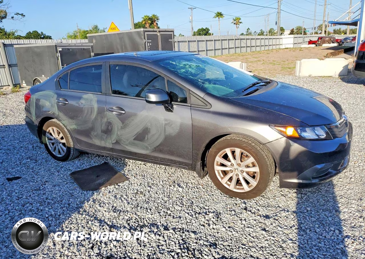 2012 Honda Civic Exl VIN:19XFB2F91CE029010 - 4