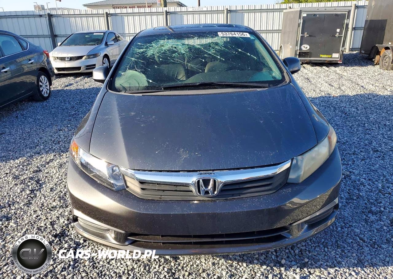 2012 Honda Civic Exl VIN:19XFB2F91CE029010 - 5
