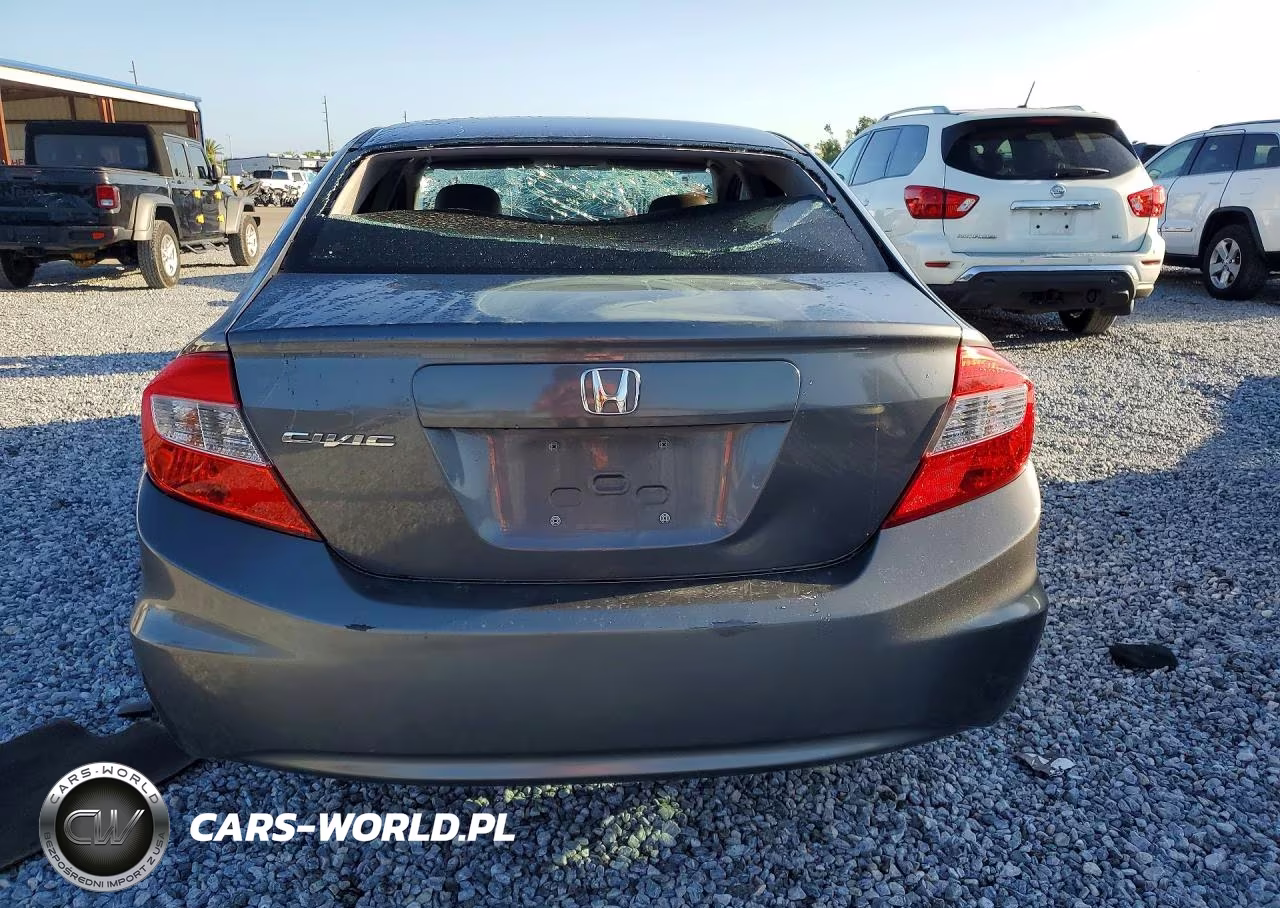 2012 Honda Civic Exl VIN:19XFB2F91CE029010 - 6