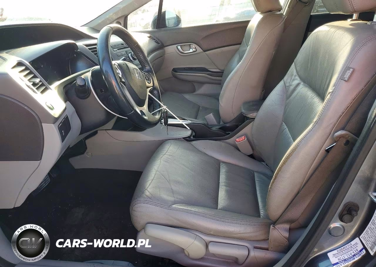 2012 Honda Civic Exl VIN:19XFB2F91CE029010 - 7