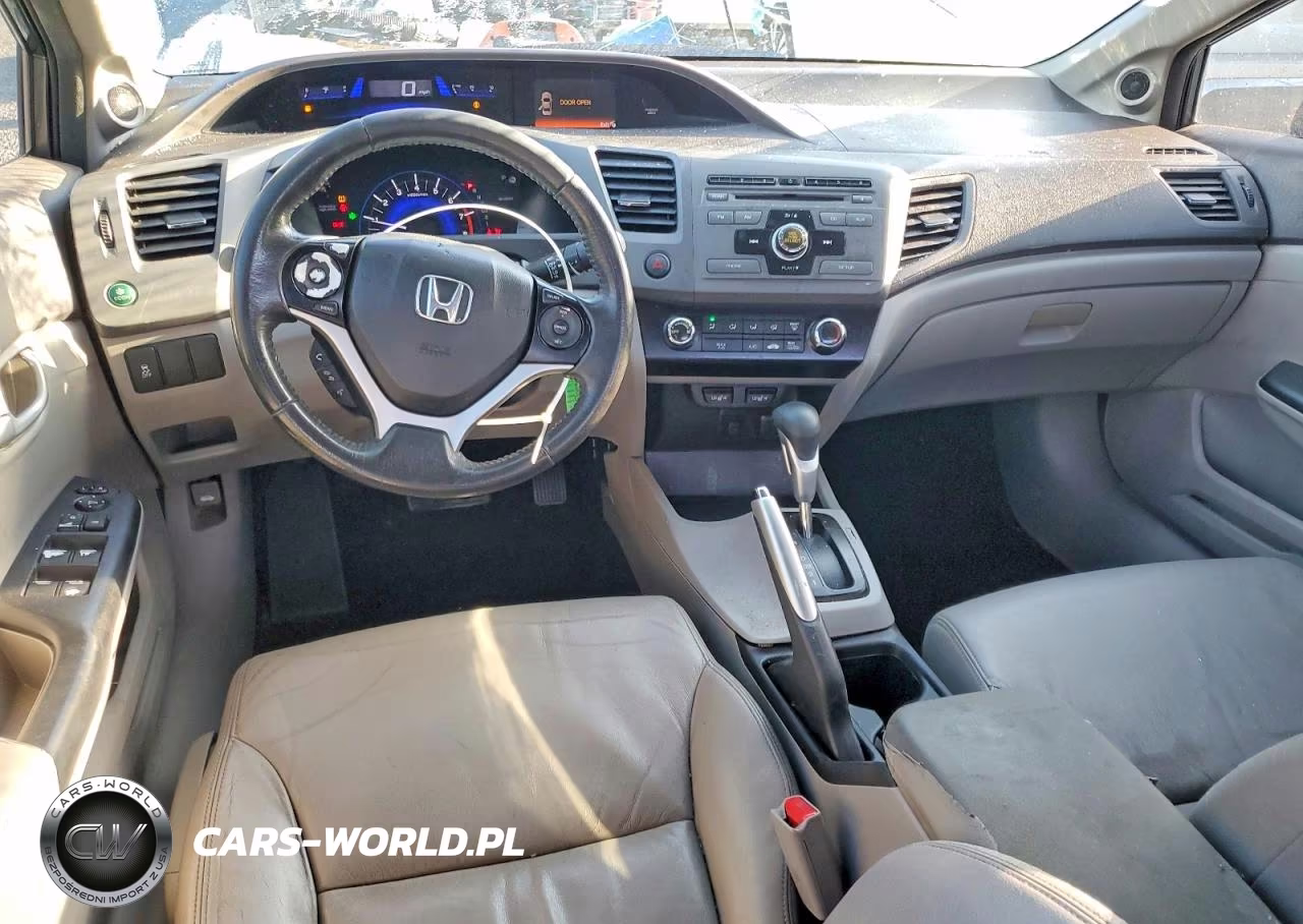 2012 Honda Civic Exl VIN:19XFB2F91CE029010 - 8