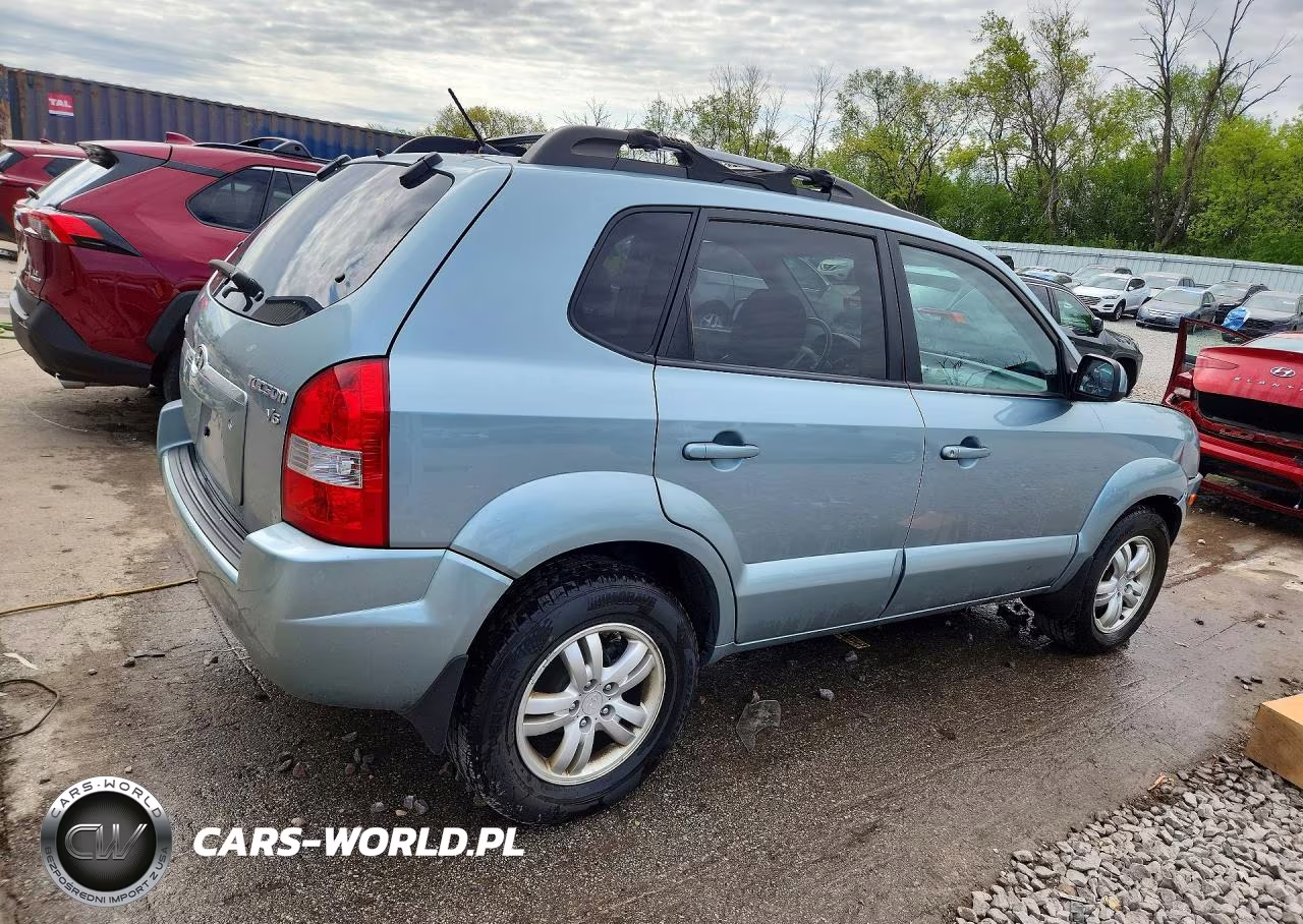 2008 Hyundai Tucson Se VIN:KM8JN12D28U822214 - 3