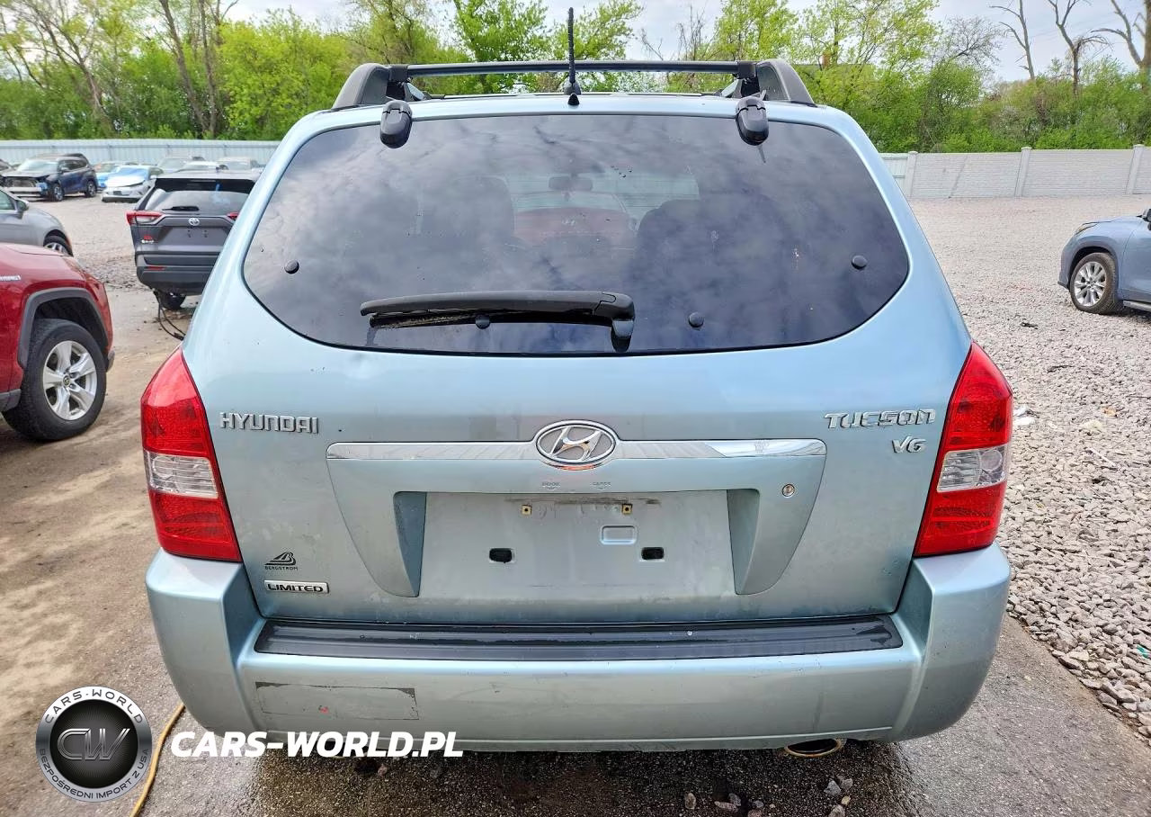 2008 Hyundai Tucson Se VIN:KM8JN12D28U822214 - 6