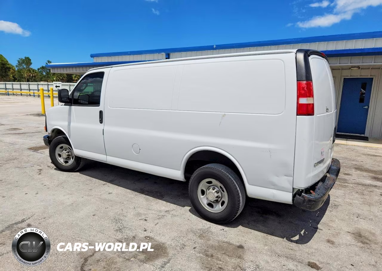 2017 Chevrolet Express 2500 Cargo Delivery Van VIN:1GCWGAFF3H1143859 - 2