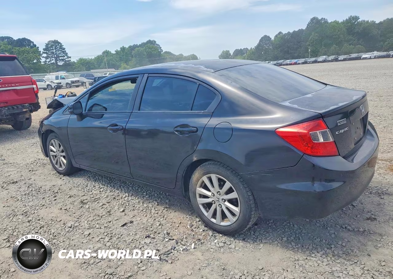 2012 Honda Civic Exl VIN:2HGFB2F94CH519835 - 2
