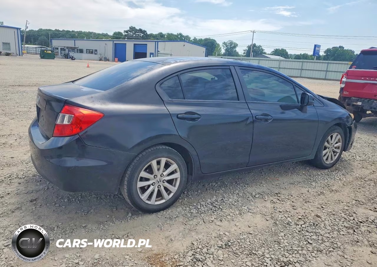 2012 Honda Civic Exl VIN:2HGFB2F94CH519835 - 3