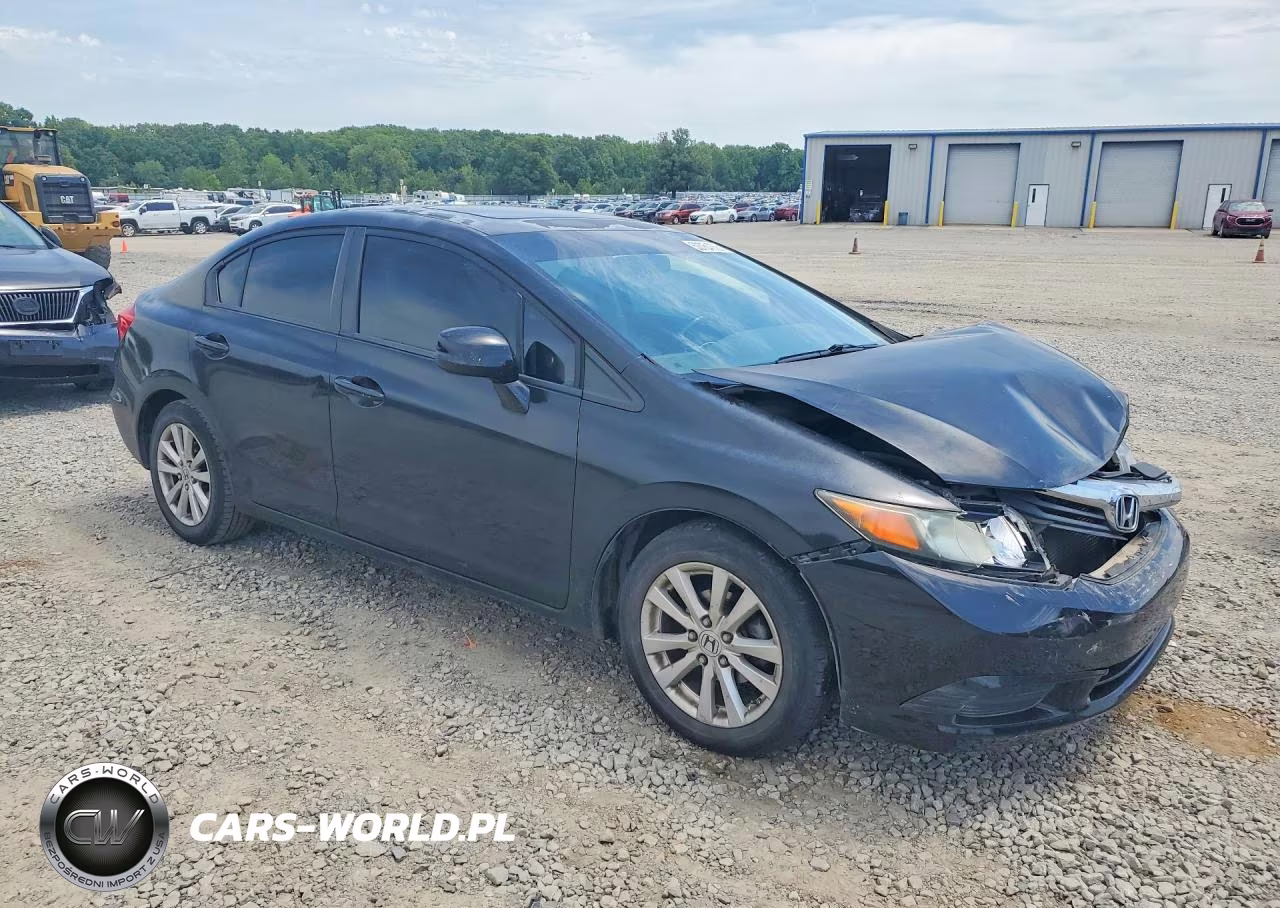 2012 Honda Civic Exl VIN:2HGFB2F94CH519835 - 4