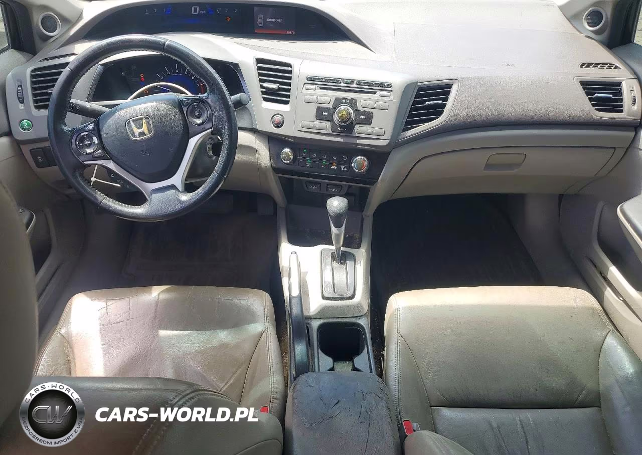 2012 Honda Civic Exl VIN:2HGFB2F94CH519835 - 8