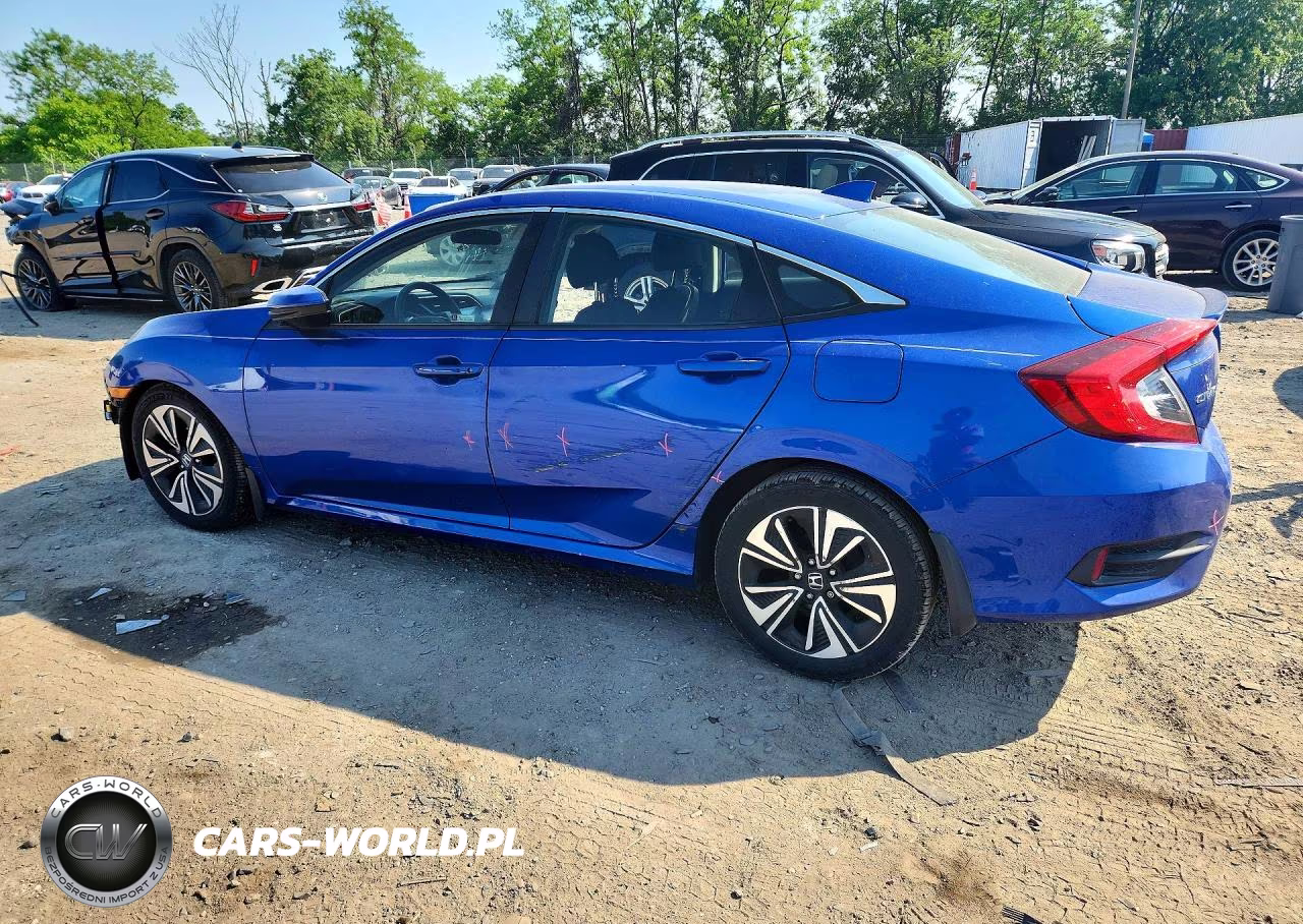 2018 Honda Civic Ex VIN:JHMFC1F33JX018718 - 2
