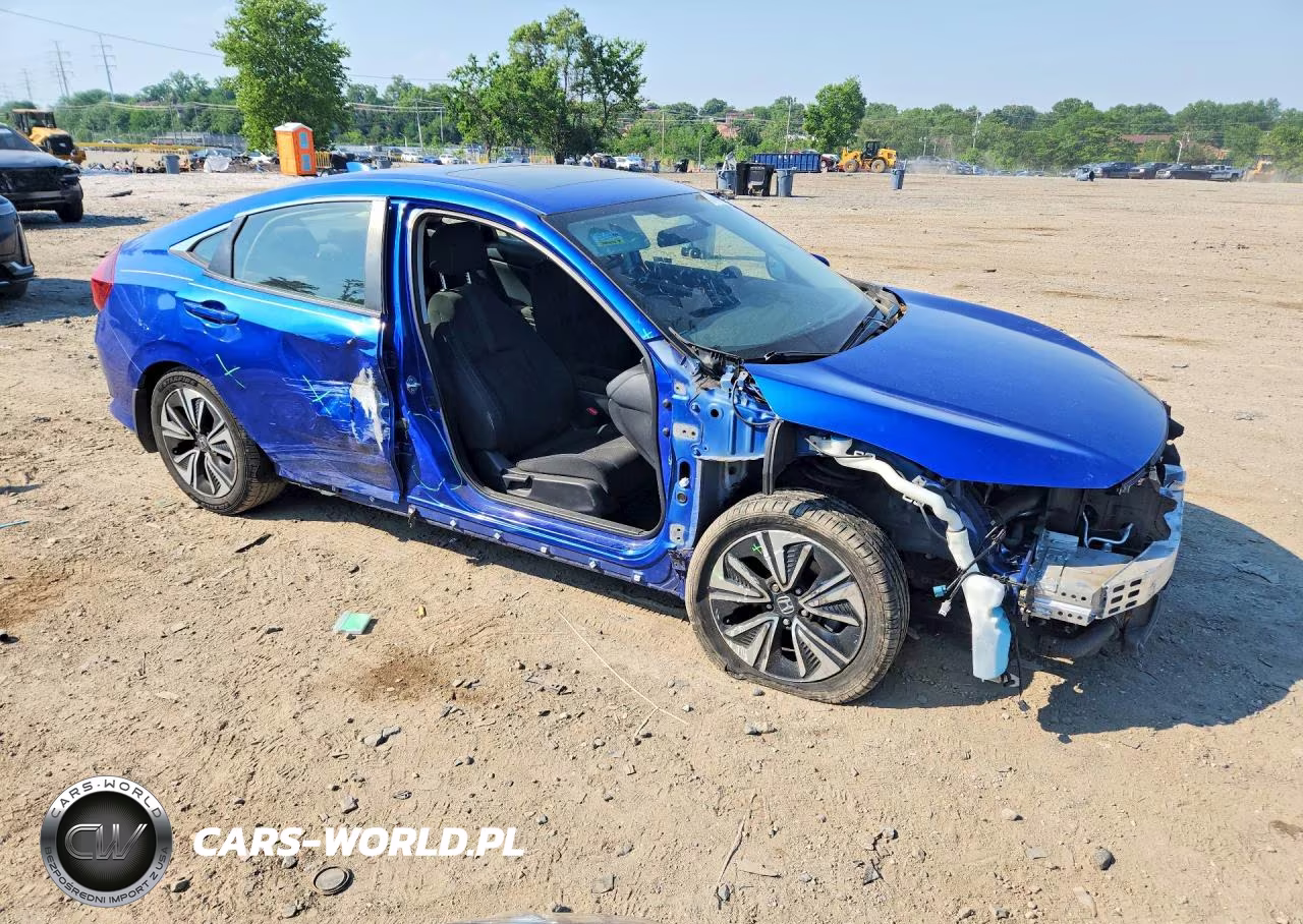 2018 Honda Civic Ex VIN:JHMFC1F33JX018718 - 4