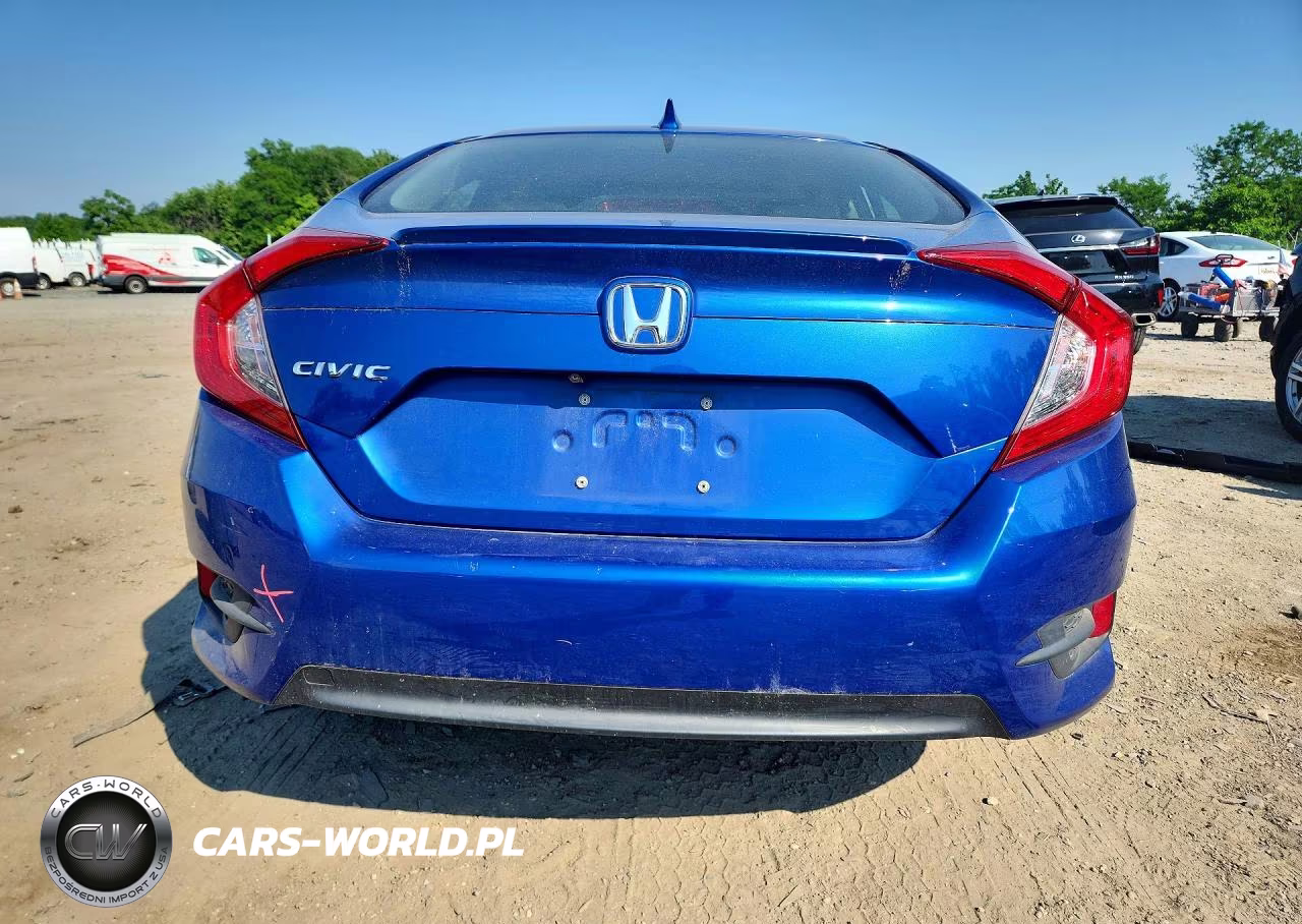 2018 Honda Civic Ex VIN:JHMFC1F33JX018718 - 6