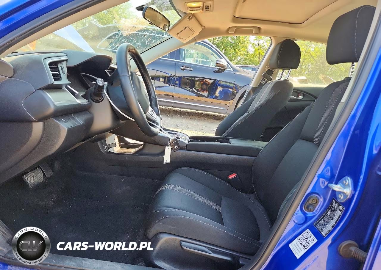 2018 Honda Civic Ex VIN:JHMFC1F33JX018718 - 7